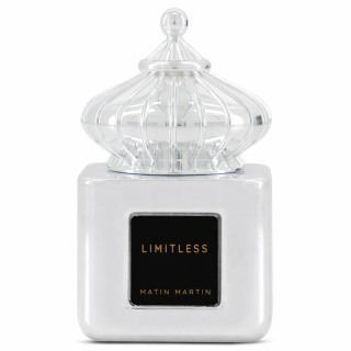 Matin Martin LIMITLESS EDP 100 ml — product van voren; close-up; op een witte achtergrond