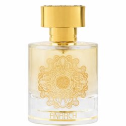 Lattafa Perfume Anarch EDP 100 ml — toode eestvaates; lähivaade; valgel taustal