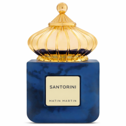 Matin Martin SANTORINI EDP 100 ml — товар спереди; крупный план; на белом фоне