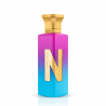 Naseem Purple Blue Aqua EDP 75 ml — товар спереди; полная композиция; на белом фоне