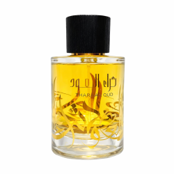 Lattafa Perfume Thara Al Oud EDP 100 ml — tuote edestä; koko sommitelma; valkoisella taustalla