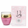 Lattafa Perfume Yara Parfumuotas 45 ml — toote vaade; lähivaade; valgel taustal