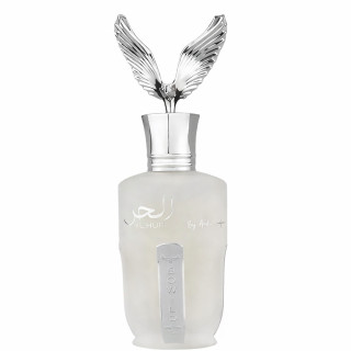 Lattafa Perfume Al Hur So Wild EDP 100 ml — produkt set forfra; nærbillede; på hvid baggrund