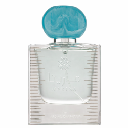 Lattafa Perfume Marina EDP 50 ml — товар спереди; крупный план; на белом фоне