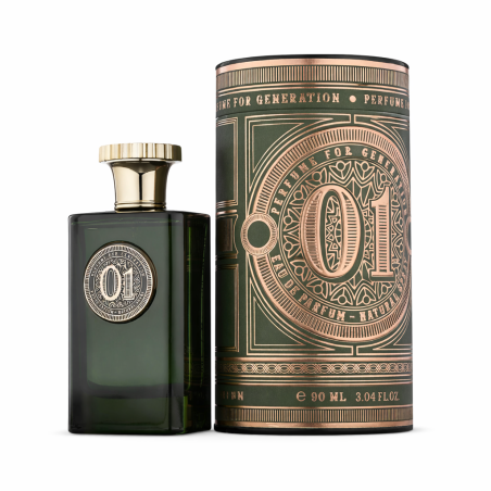Fragrance World Perfume for Generation 01 EDP 90 ml — изглед на продукта; близък план; на бял фон
