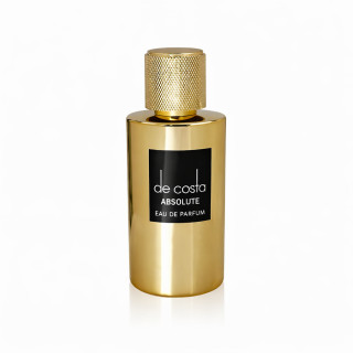Fragrance World De Costa Absolute EDP 100 ml — товар спереди; полная композиция; на белом фоне