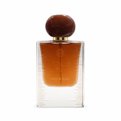Lattafa Perfume Marina Deep and Dark EDP 50 ml — produit vu de face; composition complète; sur fond blanc