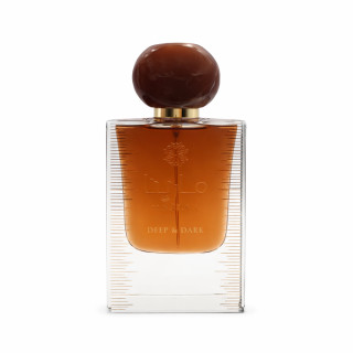 Lattafa Perfume Marina Deep and Dark EDP 50 ml — продукт отпред; цялостна композиция; на бял фон