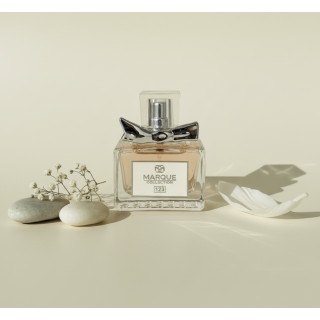 Fragrance World Marque 123 EDP 30 ml — toote vaade; väga lähivõte; valgel taustal