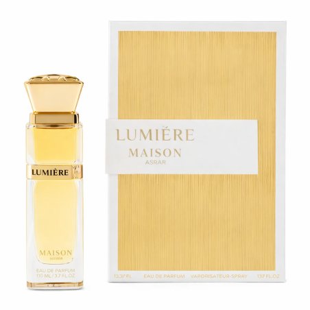 Gulf Orchid Lumiere EDP 110 ml — toode ja pakend; lähivaade; valgel taustal; kõige laiem kadreering