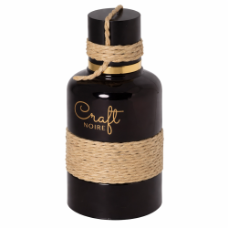 Lattafa Perfume Vurv Craft Noire EDP 100 ml — товар спереди; крупный план; на белом фоне