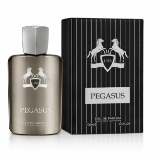 Fragrance World Pegasus EDP 100 ml — изображение товара; очень крупный план; на белом фоне