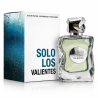 Solo Los Valientes EDP 100 ml — prodotto e confezione; primo piano; su sfondo bianco; inquadratura più ravvicinata