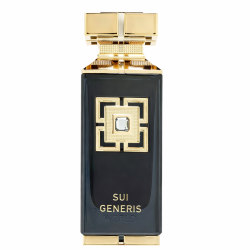 Fragrance World Sui Generis EDP 100 ml — товар спереди; крупный план; на белом фоне
