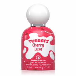 Grandeur Tubbees Cherry Luxe EDP 50 ml — товар спереди; полная композиция; на белом фоне