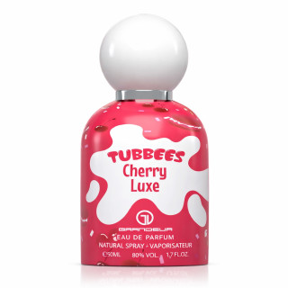 Grandeur Tubbees Cherry Luxe EDP 50 ml — товар спереди; полная композиция; на белом фоне