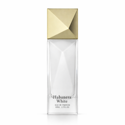 Aurora Scents Habanera White EDP 80 ml — товар спереди; крупный план; на белом фоне