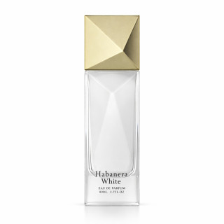 Aurora Scents Habanera White EDP 80 ml — товар спереди; крупный план; на белом фоне