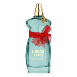 Fragrance World Urban Women Paradise EDP 90 ml — produkt od przodu; zbliżenie; na białym tle
