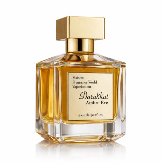 Fragrance World Barakkat Ambre Eve EDP 100 ml — toode eestvaates; täiskompositsioon; valgel taustal