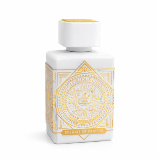 Fragrance World Glorious Oud Royal Blanc EDP 80 ml — tuote edestä; koko sommitelma; valkoisella taustalla