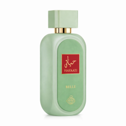 Fragrance World Hayaati Belle EDP 100 ml — товар спереди; крупный план; на белом фоне