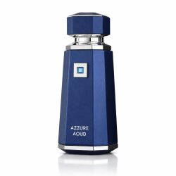 Fragrance World Azzure Aoud EDP 100 ml — товар спереди; крупный план; на белом фоне