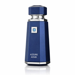 Fragrance World Azzure Aoud EDP 100 ml — toode eestvaates; lähivaade; valgel taustal