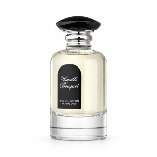 Fragrance World Vanille Bouquet EDP 100 ml — toode eestvaates; täiskompositsioon; valgel taustal