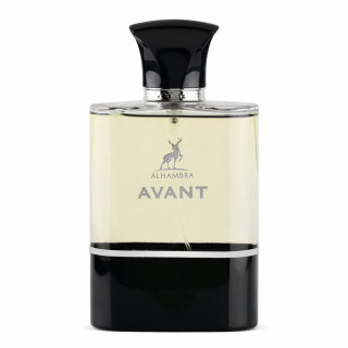 Lattafa Perfume Avant EDP 100 ml — товар спереди; крупный план; на белом фоне