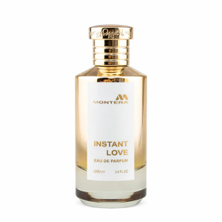 Fragrance World Montera Instant Love EDP 100 ml — toode eestvaates; täiskompositsioon; valgel taustal