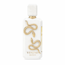 Fragrance World Veneno Bianco EDP 100 ml — товар спереди; полная композиция; на белом фоне
