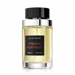 Fragrance World French Portrait EDP 100 ml — товар спереди; полная композиция; на белом фоне