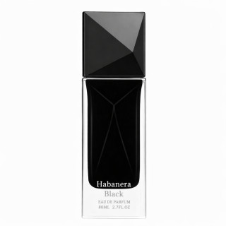 Aurora Scents Habanera Black EDP 80 ml — produktas iš priekio; artimas vaizdas; baltame fone