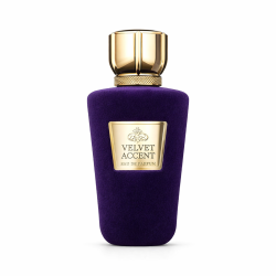 Fragrance World Velvet Accent EDP 100 ml — товар спереди; полная композиция; на белом фоне