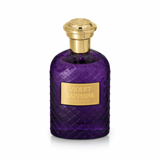 Fragrance World Violet Sapphire EDP 100 ml — toode eestvaates; täiskompositsioon; valgel taustal