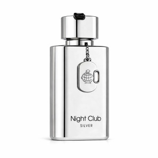 Fragrance World Night Club Silver EDP 100 ml — товар спереди; полная композиция; на белом фоне