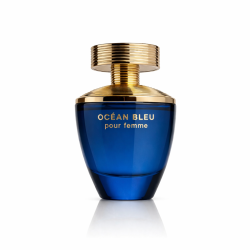 Fragrance World Versus Ocean Bleu Pour Femme EDP 100 ml — товар спереди; полная композиция; на белом фоне