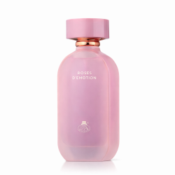Fragrance World Roses D’emotion EDP 100 ml — товар спереди; полная композиция; на белом фоне