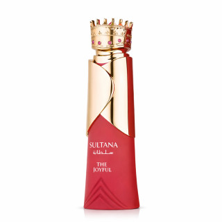 Fragrance World Sultana The Joyful EDP 80 ml — produkt zepředu; detail; na bílém pozadí