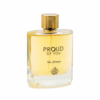 Fragrance World Proud of You for Her EDP 100 ml — Produkt von vorn; vollständige Komposition; auf weißem Hintergrund