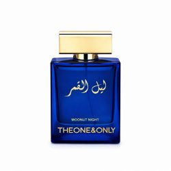Fragrance World Moonlit Night Lail Al Qamar EDP 100 ml — товар спереди; полная композиция; на белом фоне