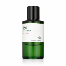 Fragrance World Oud Nuclear EDP 60 ml — товар спереди; полная композиция; на белом фоне
