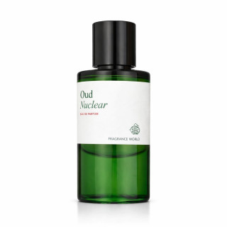 Fragrance World Oud Nuclear EDP 60 ml — товар спереди; полная композиция; на белом фоне