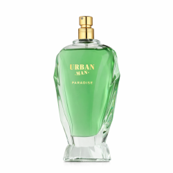 Fragrance World Urban Man Paradise EDP 90 ml — товар спереди; крупный план; на белом фоне