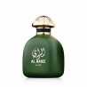 Fragrance World Al Raiee Green EDP 100 ml — produto visto de frente; composição completa; sobre fundo branco
