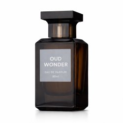 Fragrance World Oud Wonder EDP 80 ml — товар спереди; крупный план; на белом фоне