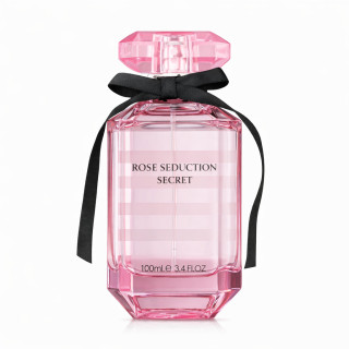 Fragrance World Rose Seduction Secret EDP 100 ml — товар спереди; полная композиция; на белом фоне