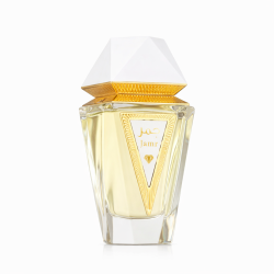 Fragrance World Jamr Diamond White EDP 100 ml — товар спереди; широкая композиция; на белом фоне