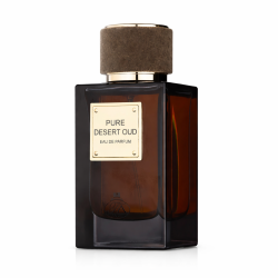 Fragrance World Pure Desert Oud EDP 100 ml — товар спереди; полная композиция; на белом фоне